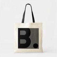 B - Bolsa Tote Tipografia