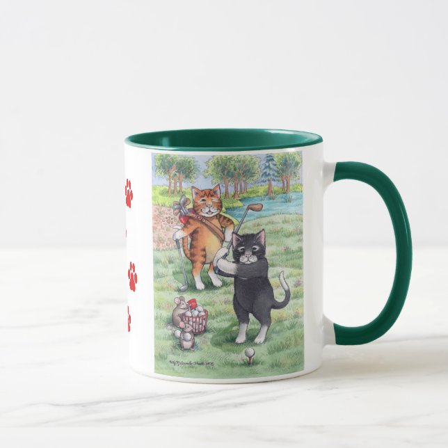 B & caneca do golfe de T #55 (Direita)
