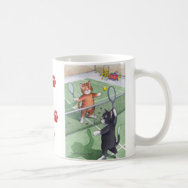 B & caneca do tênis de T #56 (Direita)