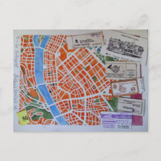 B é para o cartão postal Budapeste