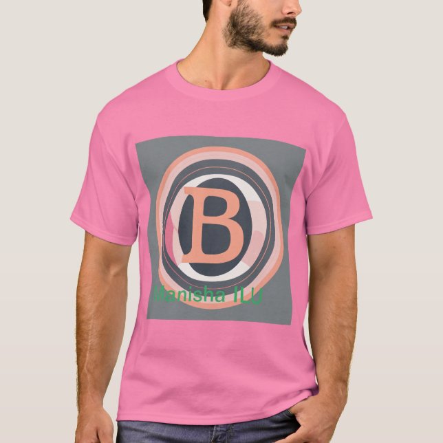 B&M Duo: A Amada Camiseta Rosa" (Frente)