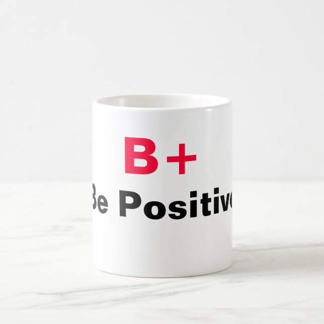 B+ Ser Uma Caneca Positiva (Centro)