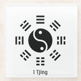 Ba Gua, oito trigramas, yin yang personalizável