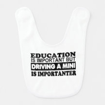A educação é importante mas conduzindo um mini…