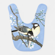 Aves e Cherry Blossoms Ohara Koson