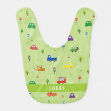 Babete de Bebê com Nome Personalizado Aventura de