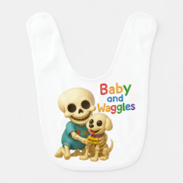 Babador Baby e Waggles™ do Cartoon The Boneheads™