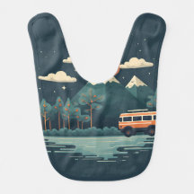 Bíblias de bebê com padrão viagem
