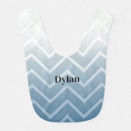 Babador Cérebro Branco Azul