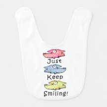 Continue Sorrindo! Peixe dentado colorido