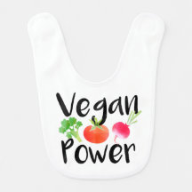 Do "babador do bebê do poder Vegan"