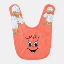Engraçado Sorriso Bonito face e Pato