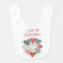 Eu Amo A Minha Avó Country Heart Design