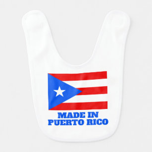 Babador Feita em Porto Rico com uma biba engraçada para re