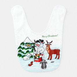 Babador Feliz Natal! Neve com Amigos