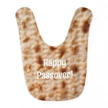 Feliz Passover Matzah Baby Bib
