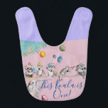 Babador Koala Cute First Birthday Pastel Watercolor Bib<br><div class="desc">Koala Cute First Birthday Pastel Pink Watercolor Bib Bebês Bib. Para todos aqueles jovens no coração um adorável design de unicórnio,  usando uma das minhas aquarelas originais. Adicione um pouco de magia à sua vida!</div>