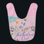 Babador Koala Cute First Birthday Pastel Watercolor Bib<br><div class="desc">Koala Cute First Birthday Pastel Pink Watercolor Bib Bebês Bib. Para todos aqueles jovens no coração um adorável design de unicórnio,  usando uma das minhas aquarelas originais. Adicione um pouco de magia à sua vida!</div>