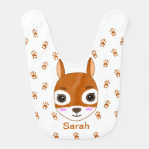 Personalizado adorável esquilo da floresta de made