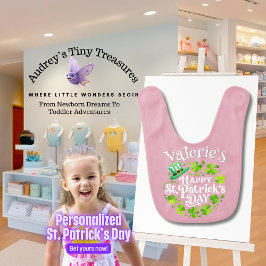 Babador Personalizado para o 1º Dia de São Patríci