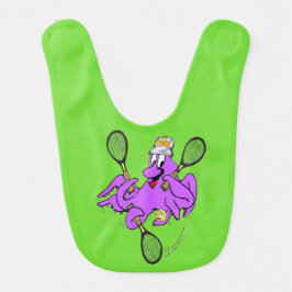 Babador Tênis Octopus Baby Bib
