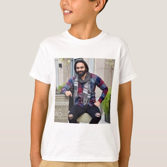 Babbu Maan imprimiu camiseta (Frente)