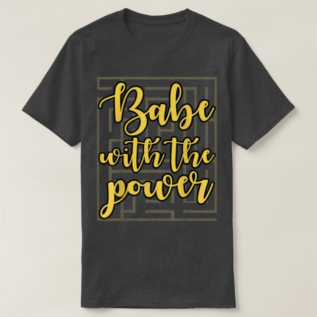 Babe com a Camisa de Energia (Frente do Design)