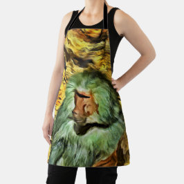 Baboon Apron