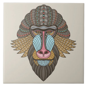 Baboon ilustrado