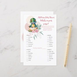 Baby Alligator Hatching Floral Purpose Game