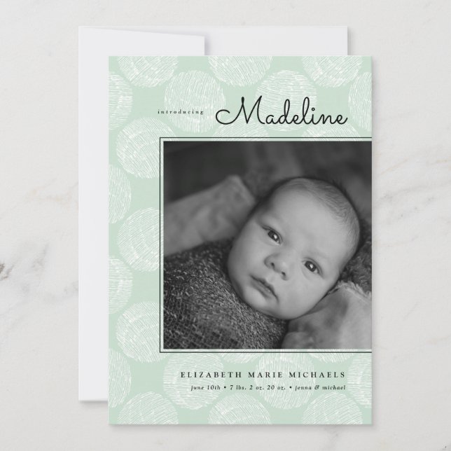 BABY ANUNCIAR Design minimalista (Frente)