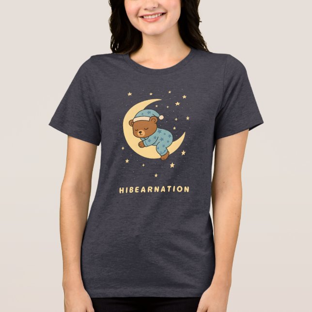 Baby Bear Hibernating on Moon (Frente)