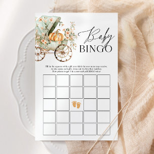 Baby Bingo Fall Little Pumpkin Chá de fraldas Game