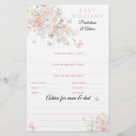 Baby Bloom WildFlower - Jogo do Chá de fraldas da 