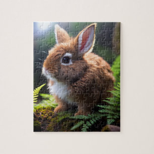 Baby Brown Dwarf Bunny, Quebra-cabeça de serra