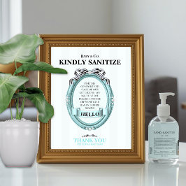 Baby & Co Sanitize Station Sign