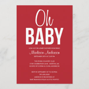 BABY!   CONVITES PARA O ABY SHOWER