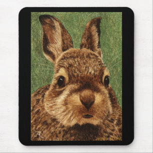 Baby Cottontail Rabbit Mousepad