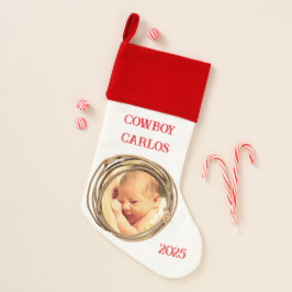 Baby Cowboy Primeiro Natal Stocks