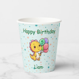 Baby Dino Paper Cups