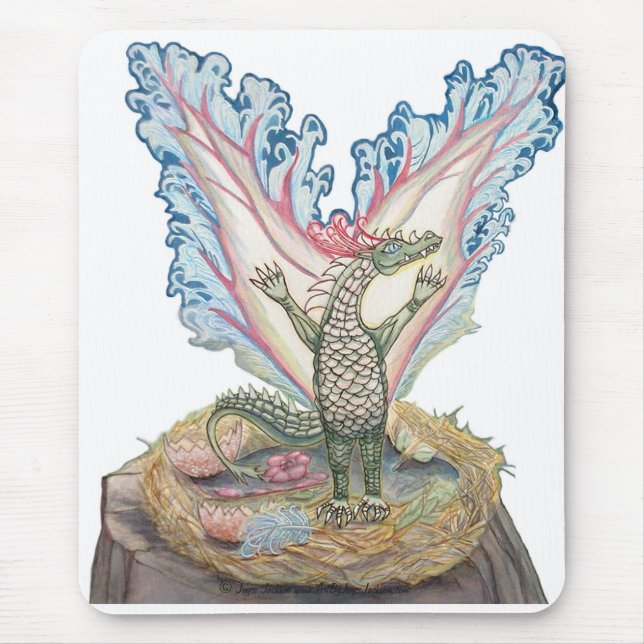 Baby Dragon Mousepad (Frente)