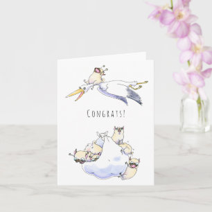 Baby Drop new cachorrinho ou cartão de bebê