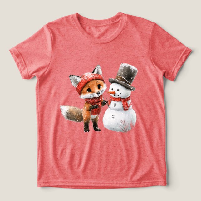 Baby Fox e Snowman (Design frontal)