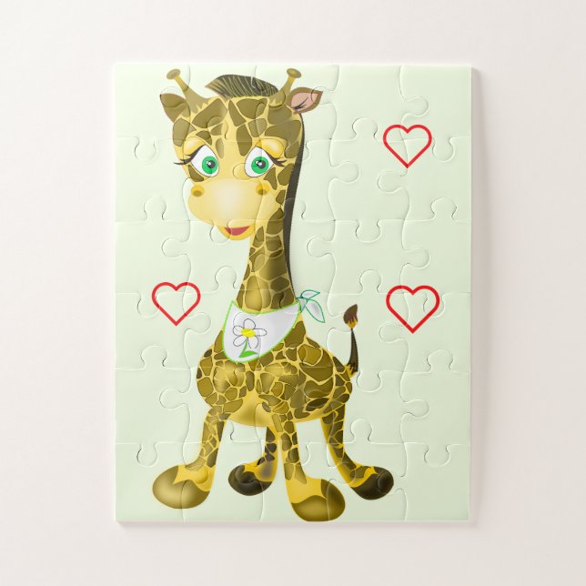Baby Giraffe Jigsee Quebra-cabeça (Vertical)