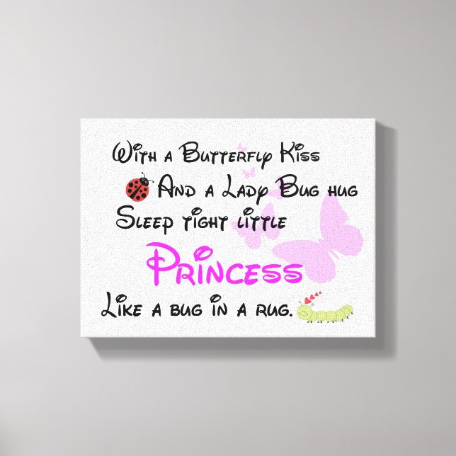 Baby Girl Nursery - Arte Canvas - Enfermeiro das M (Frente)