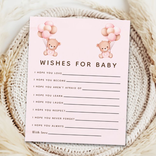 Baby Girl Shower - Teddy Bear Theme (Criador carregado)