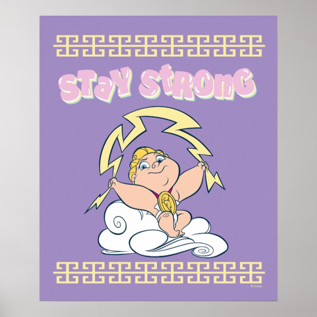 Baby Hercules - Stay Strong Poster (Frente)