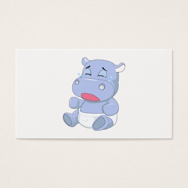 Baby Hippo Chorando (Frente)