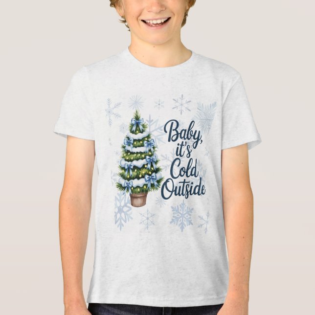 Baby, It’s Cold Outside Winter Baby Boy Shower (Frente)