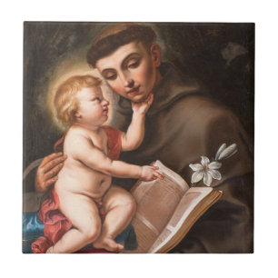 Baby Jesus With St. Anthony Of Padua